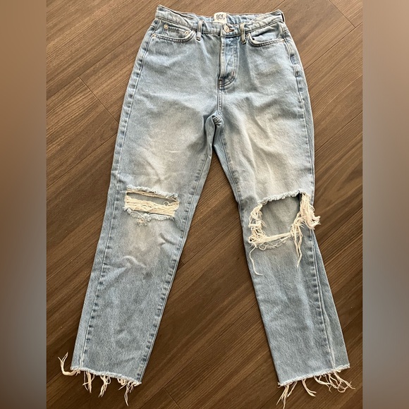 BDG Ripped Straight Leg Jeans - Picture 1 of 6